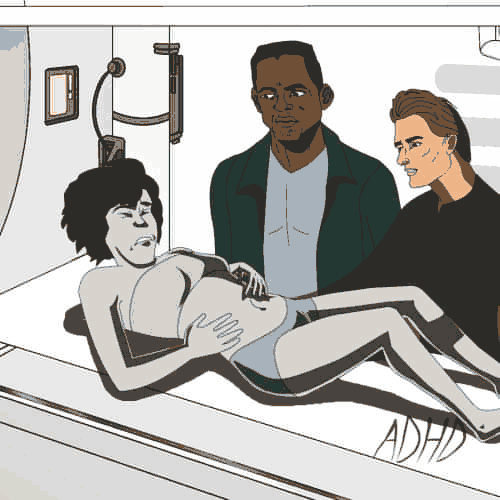 hospital bed tumblr gif