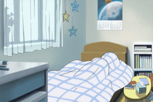 Anime Sleepy Wake Up GIF  Anime Sleepy Wake Up Crawl Out Of Bed  Discover   Share GIFs