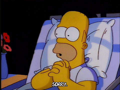 Sad Homer Simpson Gif - IceGif