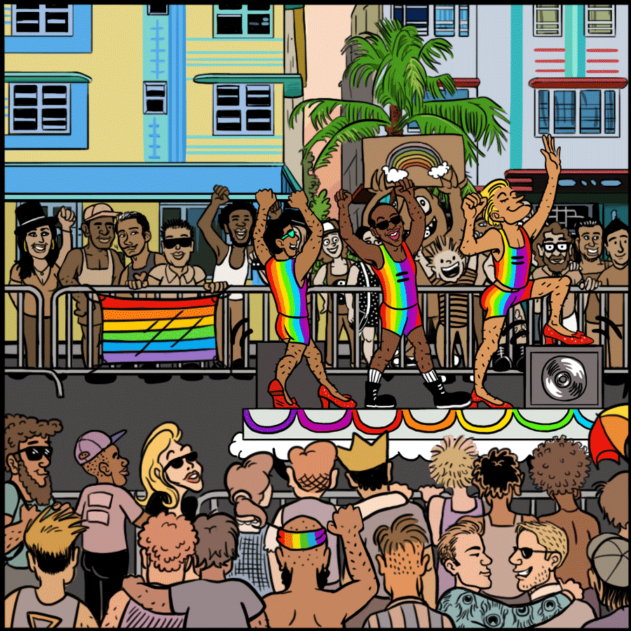 gay pride, from Ghozel Download GIF sarah zucker, gay, rainbow, or share mi...