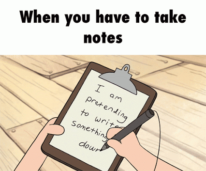 Session Notes Gif Meetings GIF on GIFER - by Sakazahn