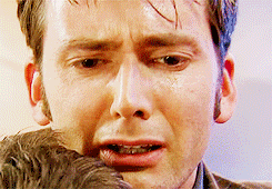 doctor who crying gif