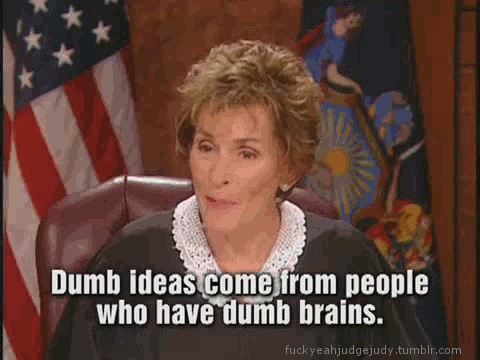 Risultati immagini per judge judy gifs