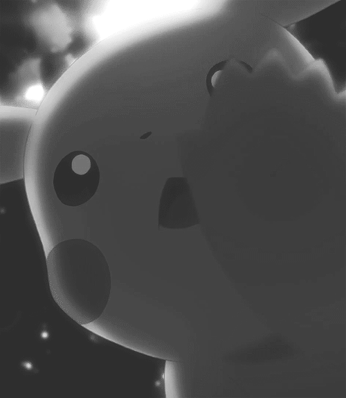 pokemon black and white pikachu gif