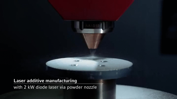 Laser girl gif machine