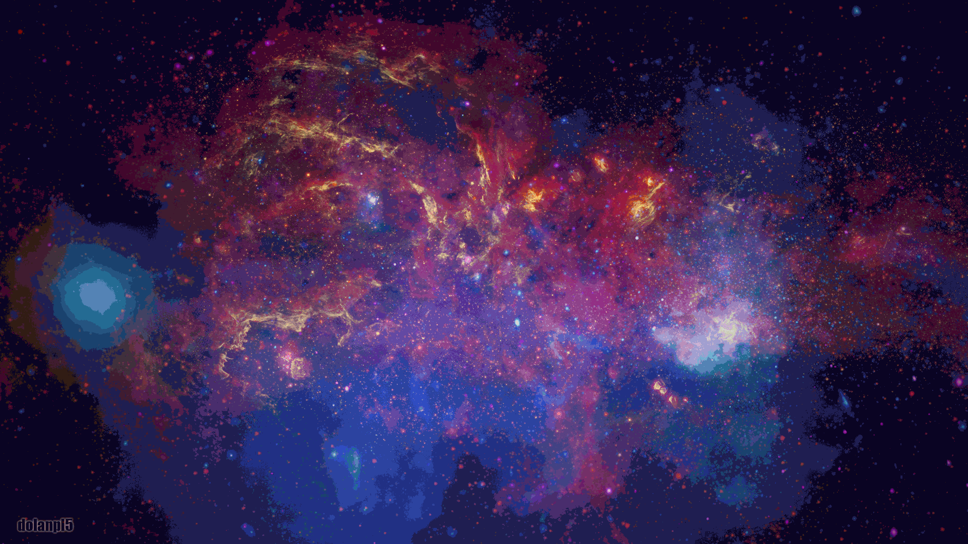 Galaxy Background 1920x1080 Space Galaxy Galactic Spiral 4k