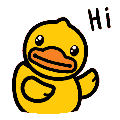 Hi hello duck GIF on GIFER - by Mnelore