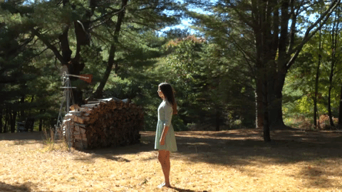 GIF rural nature woman - animated GIF on GIFER - by Magar