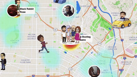Snap map snapchat GIF on GIFER - by Aranrad