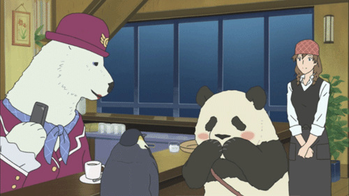 Anime laughing panda GIF on GIFER - by Bandintrius