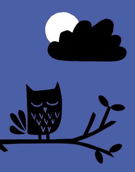 Cute Owl Good Night GIF