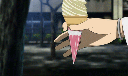 GIF anime food ice cream - animated GIF on GIFER - by Doumi