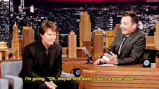Image result for gif tom cruise jimmy fallon