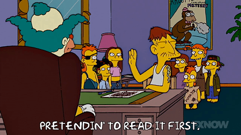 GIF season 18 episode 14 krusty the clown , animated GIF on