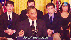 Barack obama call me maybe funniest video ever omg GIF on GIFER - by  Mavehelm