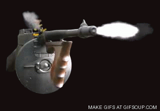 Resultado de imagem para thompson machine gun gif