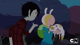 Adventure time marshall lee fionna GIF on GIFER - by Milar