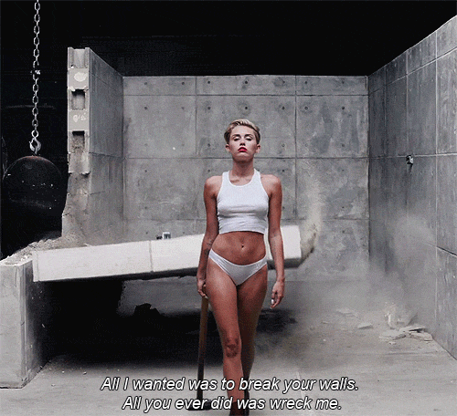 wall, wrecking ball, shattered, from Neran Download GIF wrecked me, broken ...
