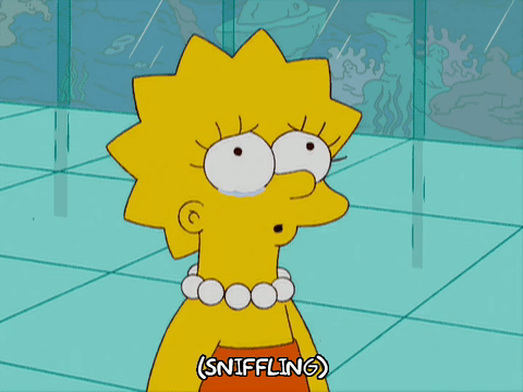 Lisa triste