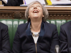 Theresa may lol may GIF on GIFER - by Malawield