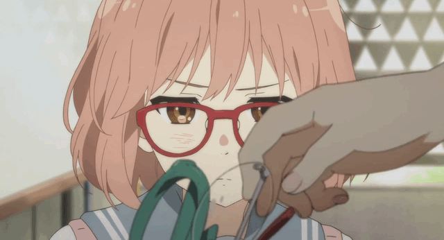 Kyoukai anime reaction GIF on GIFER - by Forad