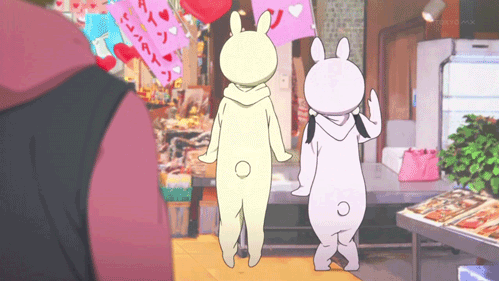 GIF anime bunny mirai nikki  animated GIF on GIFER