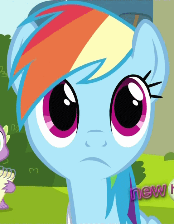 rainbow dash running gif