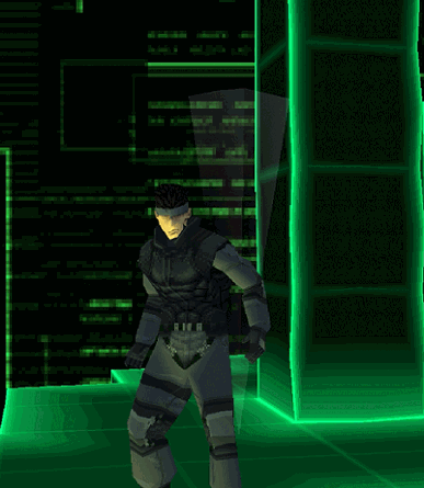 Metal gear gif. Metal Gear Solid 1. Солид Снейк Алерт. MGS VR. Metal Gear VR