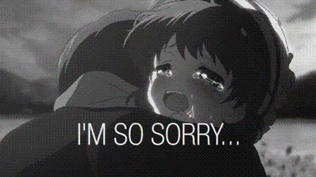 Featured image of post Sad Im Sorry Anime Gif