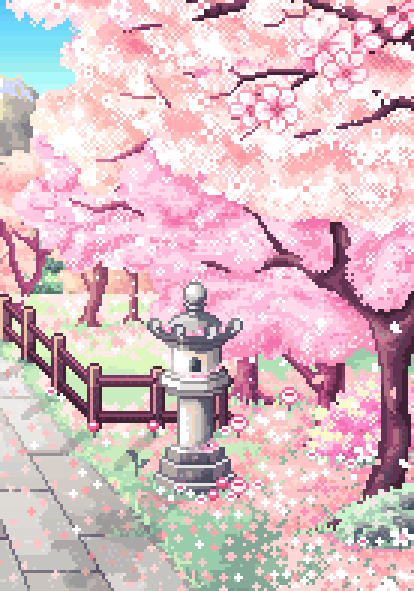 Cherry Blossom Png Gif Google Search Aesthetic Gif Cool Pixel Art Images