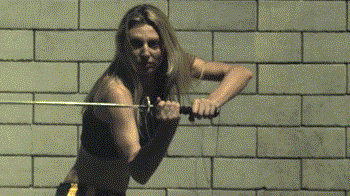 Slow motion sword fighting GIF on GIFER - by Ironshaper