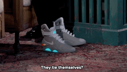 Nike back to the future shoes GIF on GIFER - by Adriezan