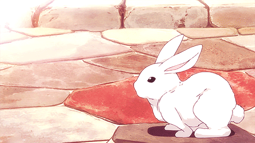 Anime rabbit girl gif