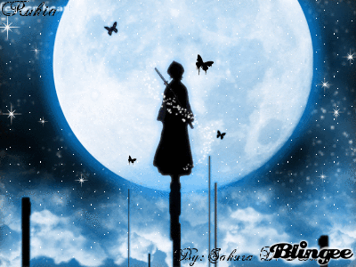 Rukia picture moon GIF on GIFER - by Tojazil