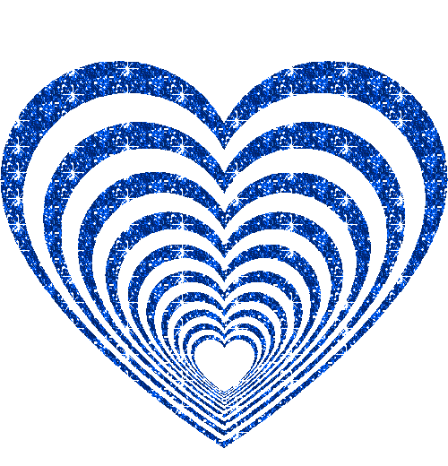 GIF hearts blue heart - animated GIF on GIFER - by Modiath