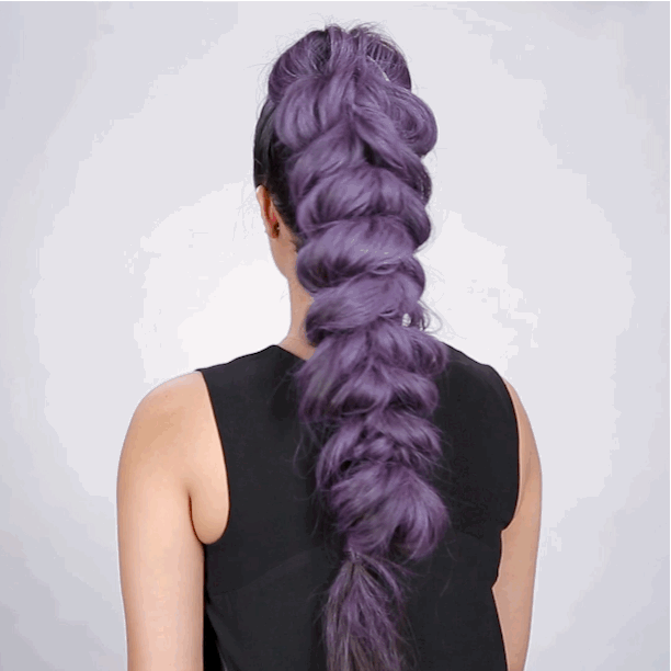 Прически легкие гиф