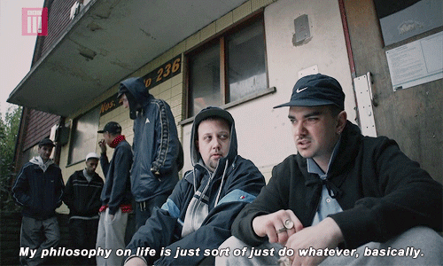My philosophy on the life is just sort of do whatever basically bbc3 GIF on  GIFER - by Adrielanim