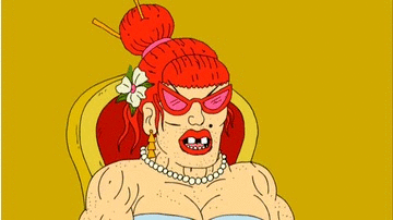On this animated GIF: alice, superjail from Zulujind. 