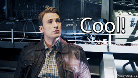 Image result for yes Steve rogers gif