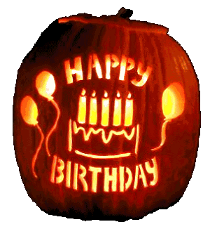 Image result for happy birthday pumpkin gif