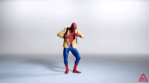 GIF that spidey life spider man homecoming baila - GIF animado en GIFER -  de Musar