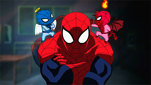 Ultimate spider man spiderman relatable GIF on GIFER - by Ariunin