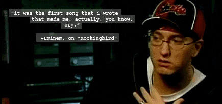 Mockingbird by Eminem  Eminem, Eminem mockingbird, Eminem quotes