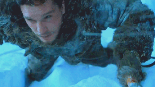 GIF game of thrones ygritte jon snow - animated GIF on GIFER - by