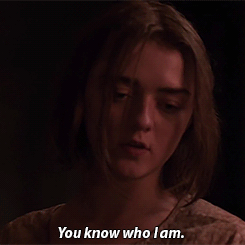 Arya stark maisie williams game of thrones GIF on GIFER - by Anarius