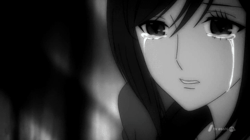 GIF anime triste nao sei - GIF animado em GIFER - de Shadowsmasher