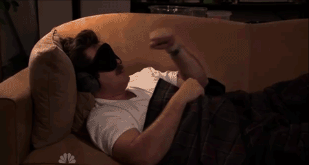 GIF parks and recreation play ron swanson animated GIF on GIFER by