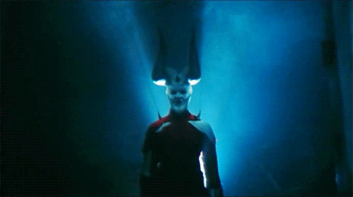 Evil gif. Гифка Танцующий дьявол. Анимация улыбка дьявола.