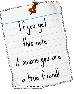 Note your friend