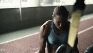 Selfshot gym babes hot girls GIF en GIFER - de Anathis